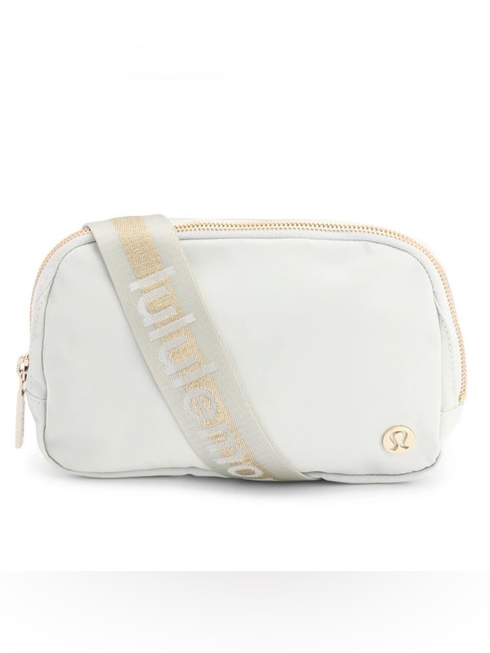 Lululemon Vapor Crossbody with Gold Accents Belt Bag